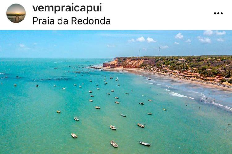 Sua casinha de férias em Icapui CE Esterno foto