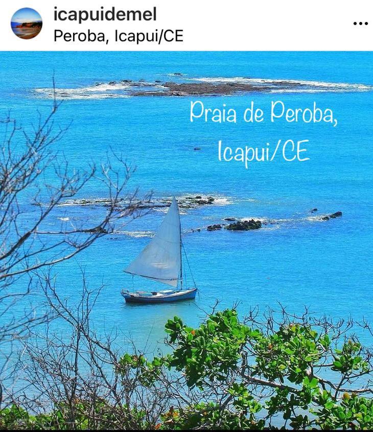 Sua casinha de férias em Icapui CE Esterno foto
